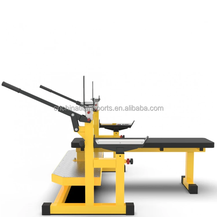 Competition Flat Bench Press Rack and Squat Rack Combo