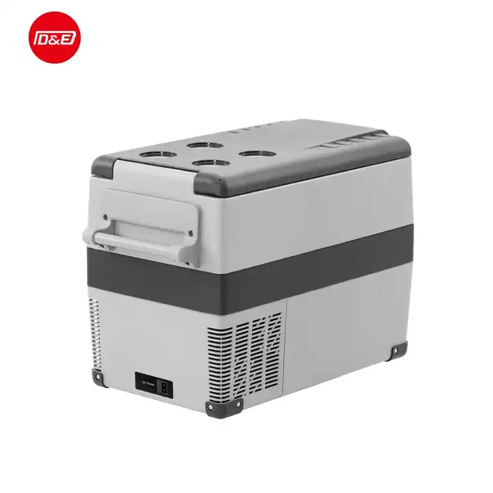 Electric Cooler Box  Mini Car Refrigerator Freezer 45L CF45 Compressor Fridge 12V 24V Mobile Car Fridge  for Car