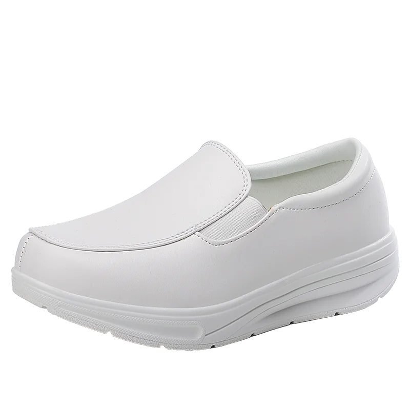 Comfortable Hospital Nurse shoes casual platform loafer women nursing shoes light weight slip resistant