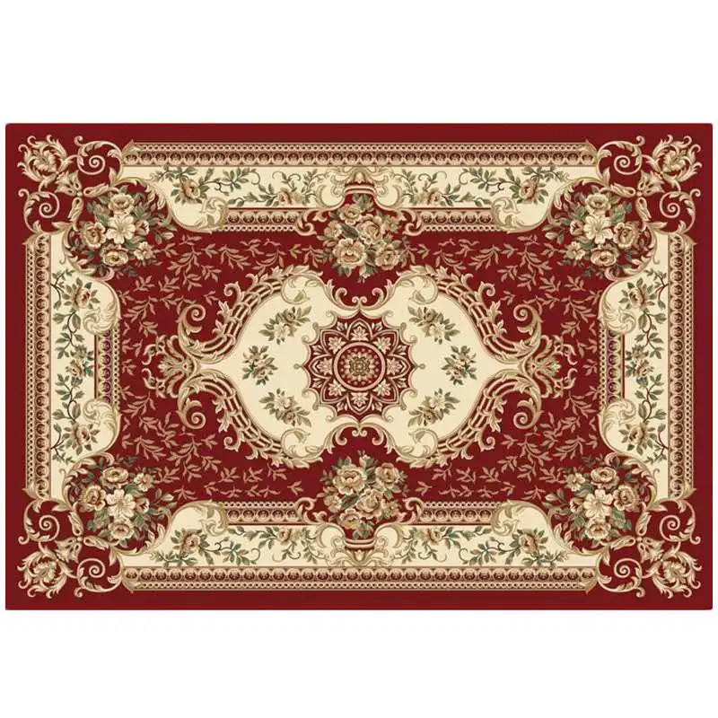 
European Style living Room 3D Carpet Customized Size 