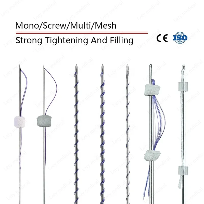 25mm 38mm 60mm 90mm 26g 27g Tornado Screw Pdo Threads,Face Lifting Dual Twist Pdo Threads Tornado Screw,Tornado Screw Pdo Thread