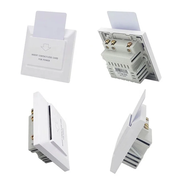 G-Tech plus Hotel Energy Saving Switch Insert RFID Holder Card Smart Hotel Room Key Card Power Switch for Hotel Apartment