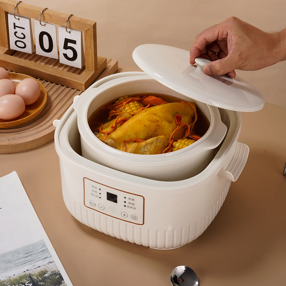 Water Proof Soft Stew Delicate Taste Meet Various Needs Smart Useful Electric Stew Pot