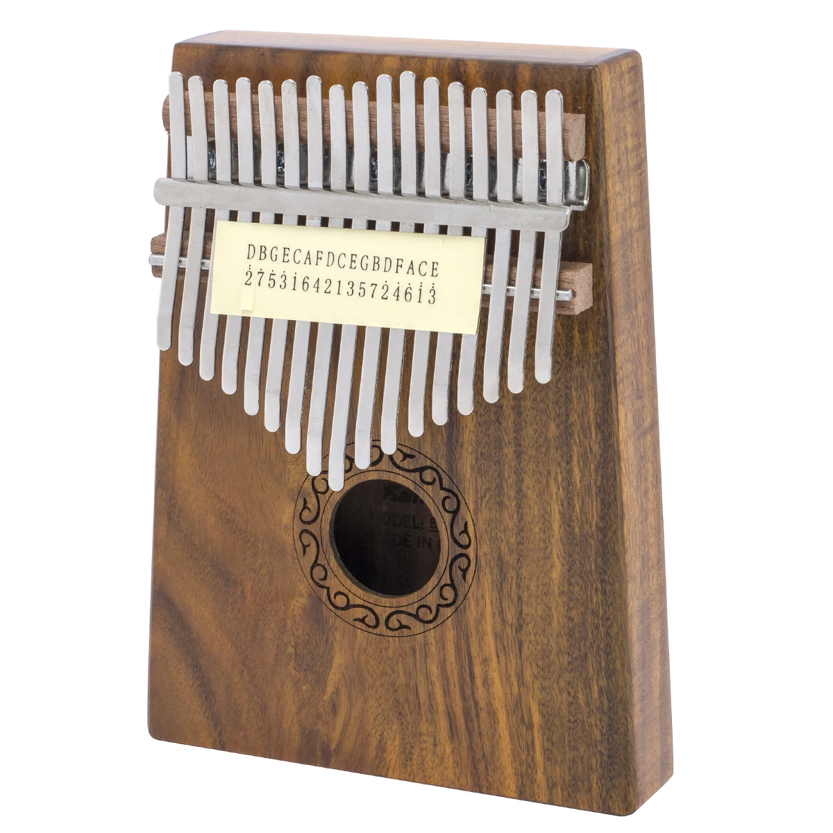 Wholesale High quality durable using various wooden 17 key mini kalimba thumb piano