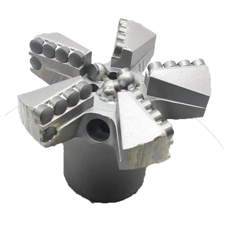 3 Wings 250 mm Mine Rock drilling Pdc Steel Body Drill Bit Water Well Drilling