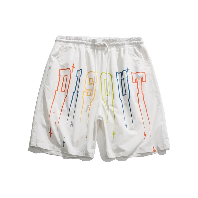 SDT-014 Custom Logo Bulls Beach Mesh Letter Printing Shorts Pants Digital Street Wear Gym Plus Size Basketball Printed Short