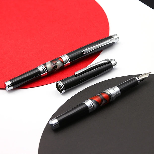 Business Gift Calligraphy Metal Pen Set Hot Selling High Quality Fountain Pen