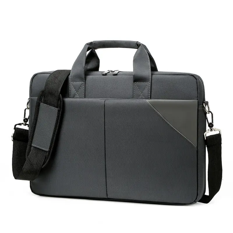 Business Large Capacity Computer Bag 15.6 inch 14 inch Laptop Case Portable Laptop Black Tote Laptop Bag