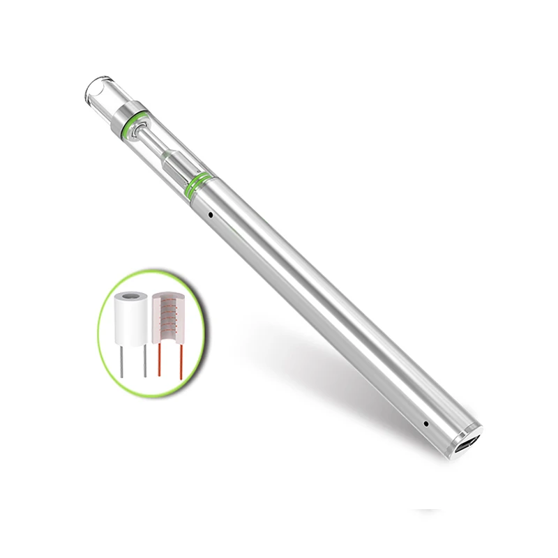  Новый одноразовый картридж для электронной сигареты cbd vape pen ND5 с керамическими