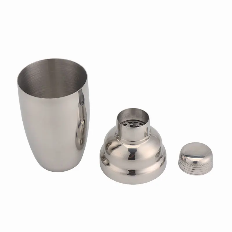 Wholesale Martini Drinking Boston Style Cocktail Shaker For Party Stainless Steel Bartending Bar Cocktail Mixing Tools