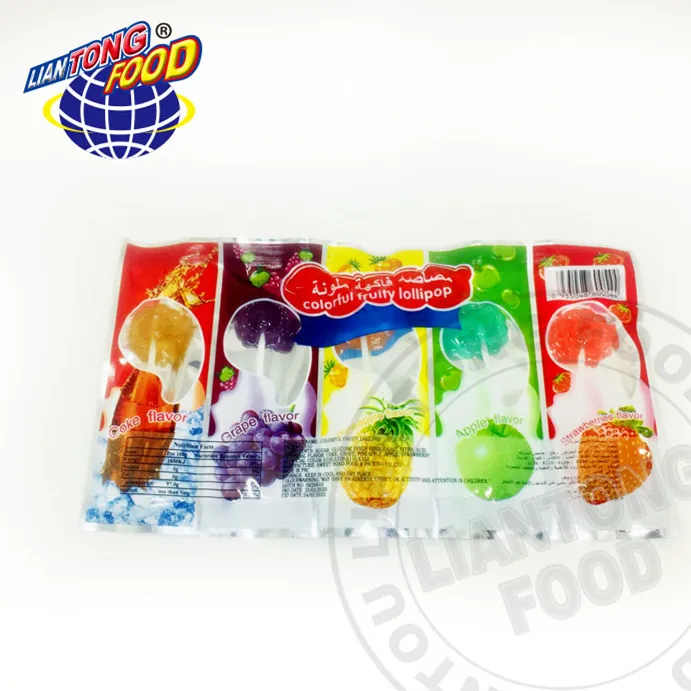 Леденец 5 в 1, леденец с фруктовым ароматом