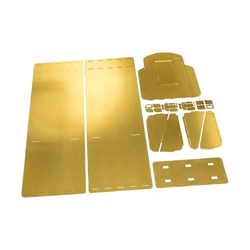 Customized Brass Sheet Plates Laser Cutting Service Copper Brass Sheet Plates Laser Cutting Service Custom Laser Cut Copper