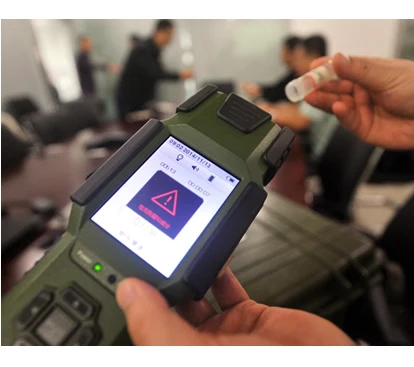 hand held explosive detector,compatible with world leading one