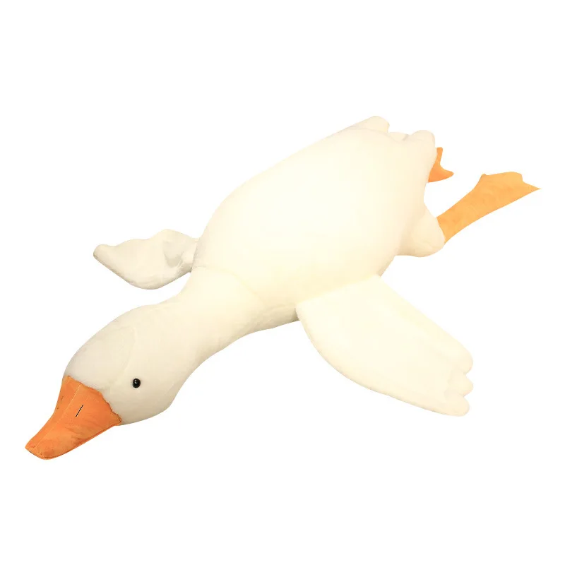 Hot Selling Goose Doll White Goose Pillow Plush Toy Guddle Sleeping Doll Big White Goose Birthday Gift Doll