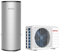 2021 Popular Split Type ASbC26R1L/300E Enamel Water Tank Aluminium Micro-Channel Air Source Heat Pump