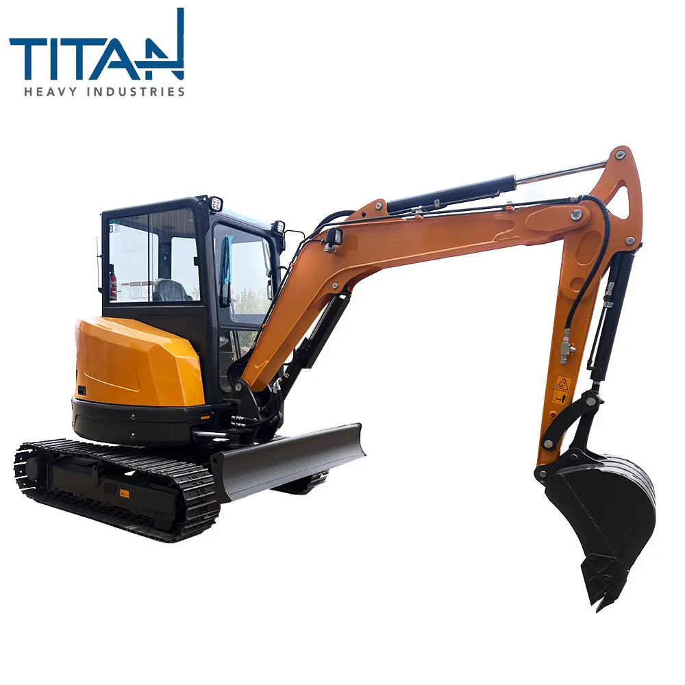 TL35E 3.5ton Used Excavator Kubota Diesel Engine Eaton Hydraulic Cylinder 1 Year Warranty