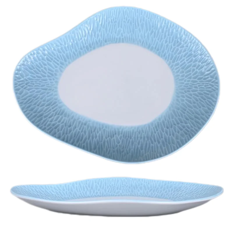 PITO New Arrival Ceramic Porcelain Stoneware Dinnerware Set Blue Japanese Style Serving Tableware Set for HoReCa  Restaurant