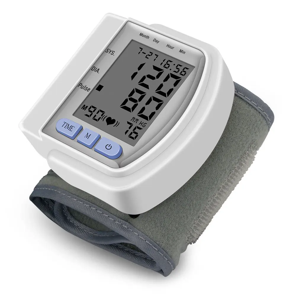 Medical Equipment Portable invasive Blood Pressure Monitor Electronic Digital Wrist Type Sphygmomanometer