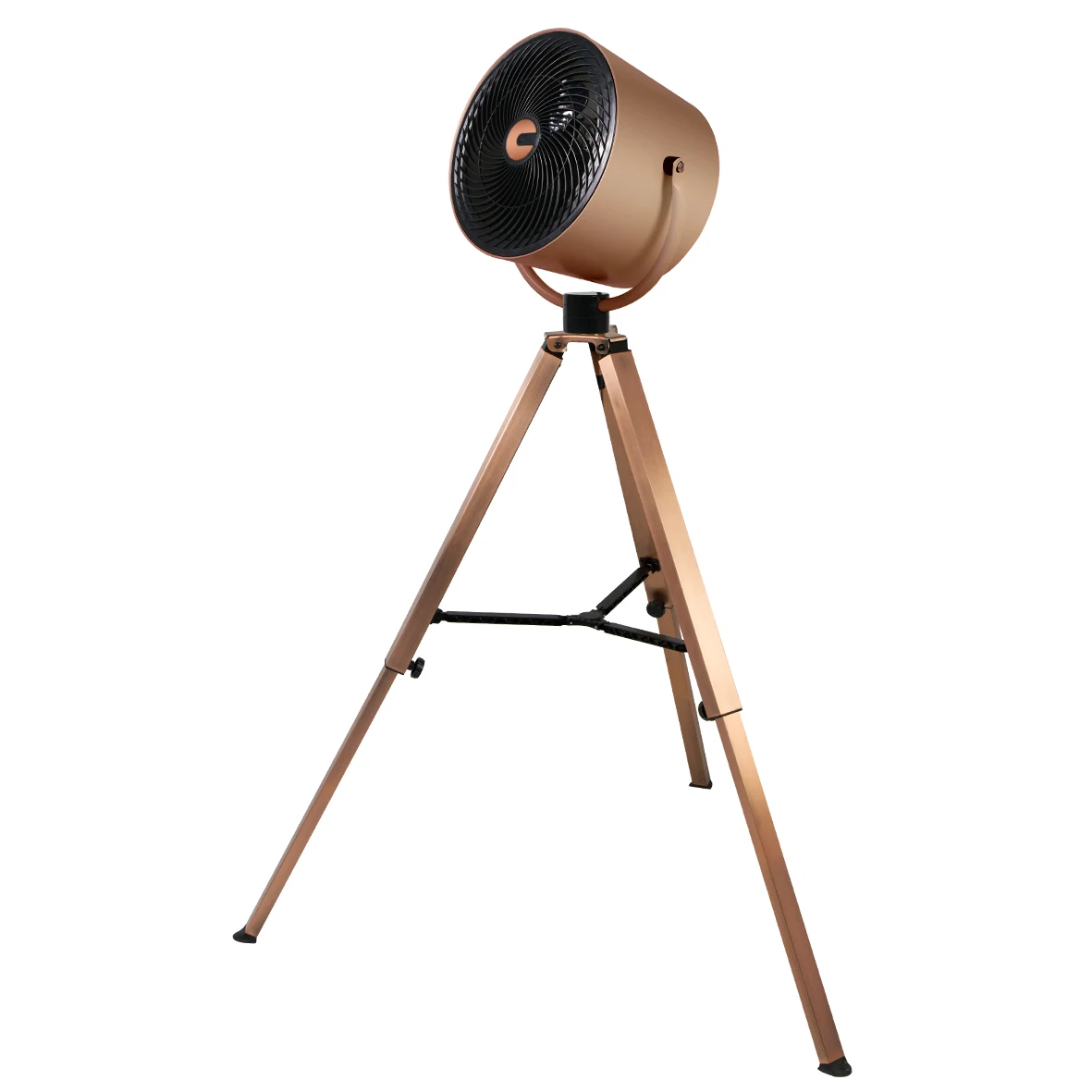 2024 new arrival 10 inch metal tripod fan fashion clock fan with high quality for home appliance physical stock drop shipping