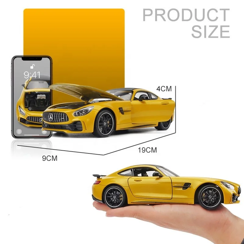 WELLY1/24 Супер спортивный автомобиль AMG GT гоночная модель литая автомобиля из сплава Коллекция классических автомобилей