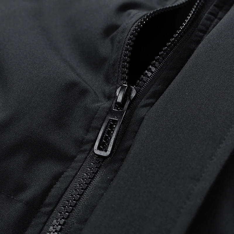 Wholesale Hood Puffer Puff Warm Thick Oem Custom Logo Zip Up Padded 100% Polyester Winter Jacket Men With Hat