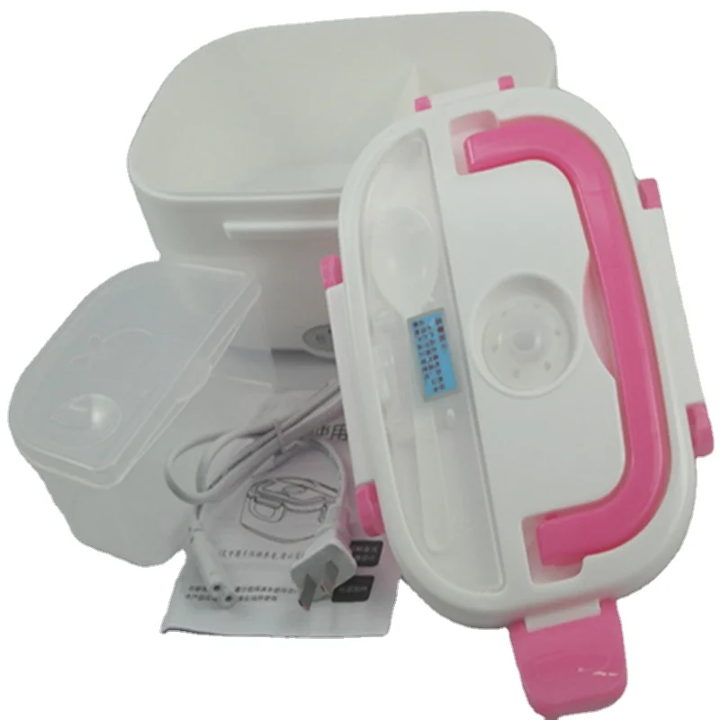 
heating plastic lunch box electric food containers stainless steel lunch box 