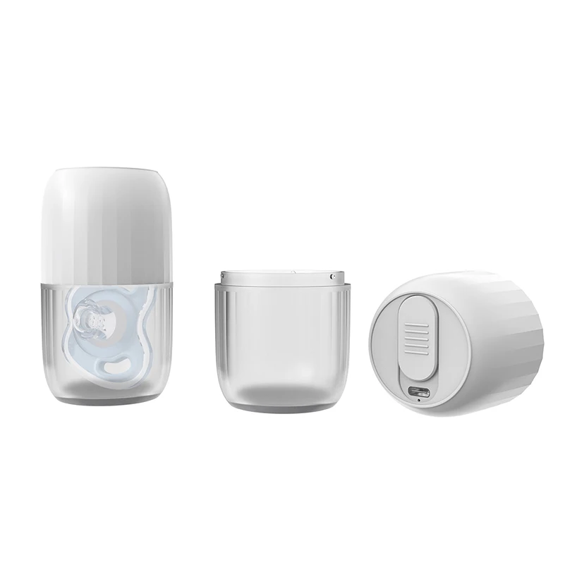Pacifier Ultraviolet Sterilizers Box Internal Space 5*7cm Portable Sterilizer Silicon Soother Mam Ring UV Sterilizers for Baby