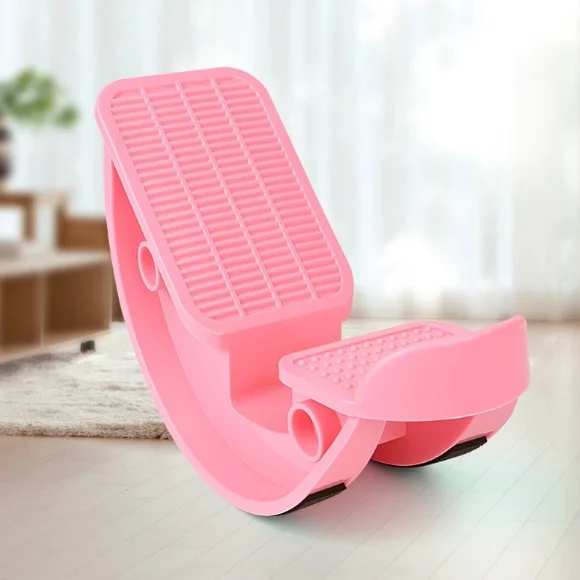 Steel plate domestic diagonal pressing bar thin leg pulling bar assist standing God to relax the Achilles tendon stretching equ