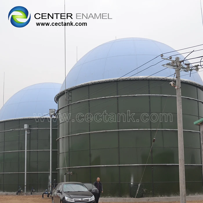 Стальные резервуары со стеклянной подкладкой в качестве анаэробных резервуаров для гриверов
