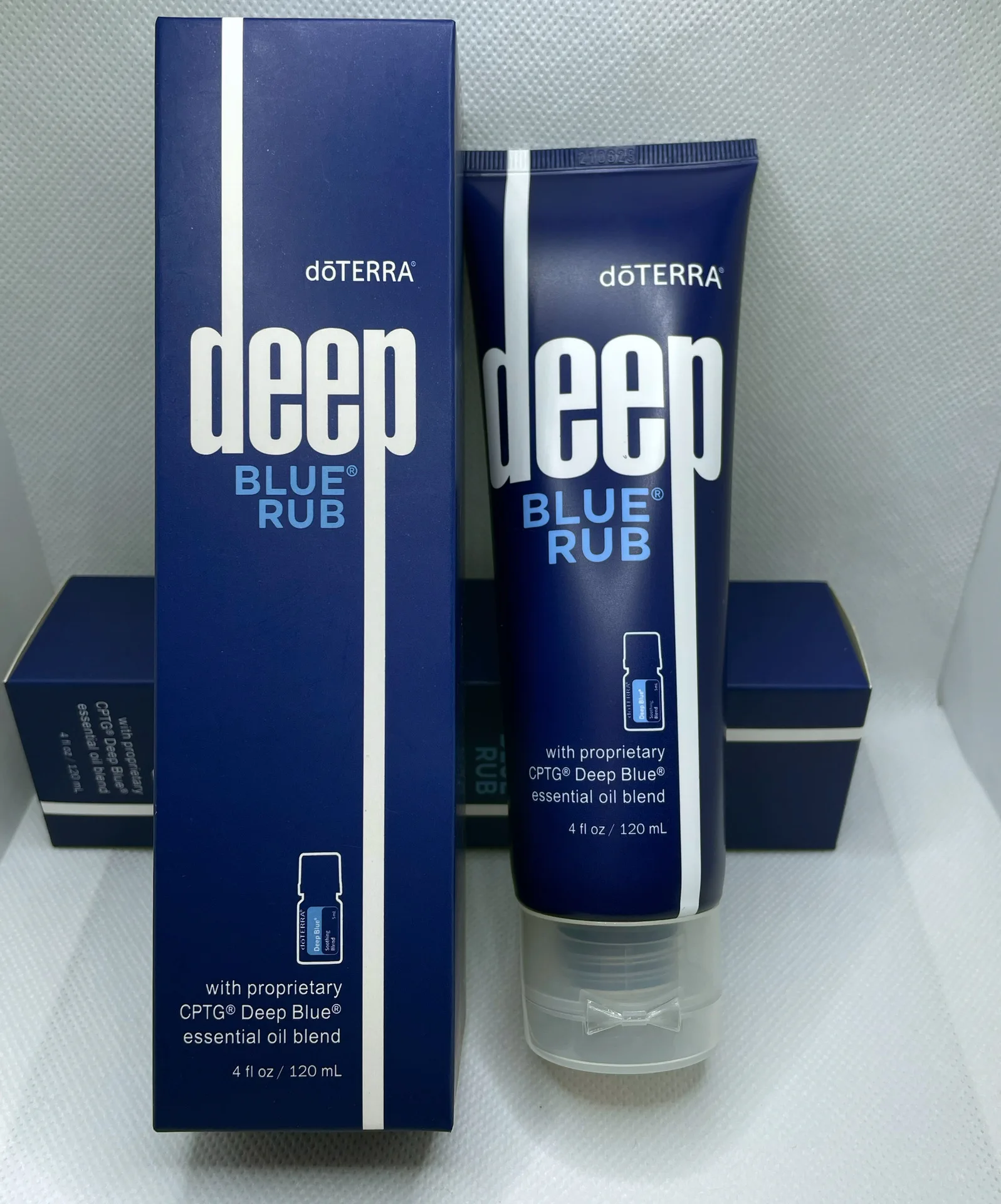 Top quality A+++ Brand cream deep blue rub doterra with proprietary cptg deep blue essential oil blend 120ml