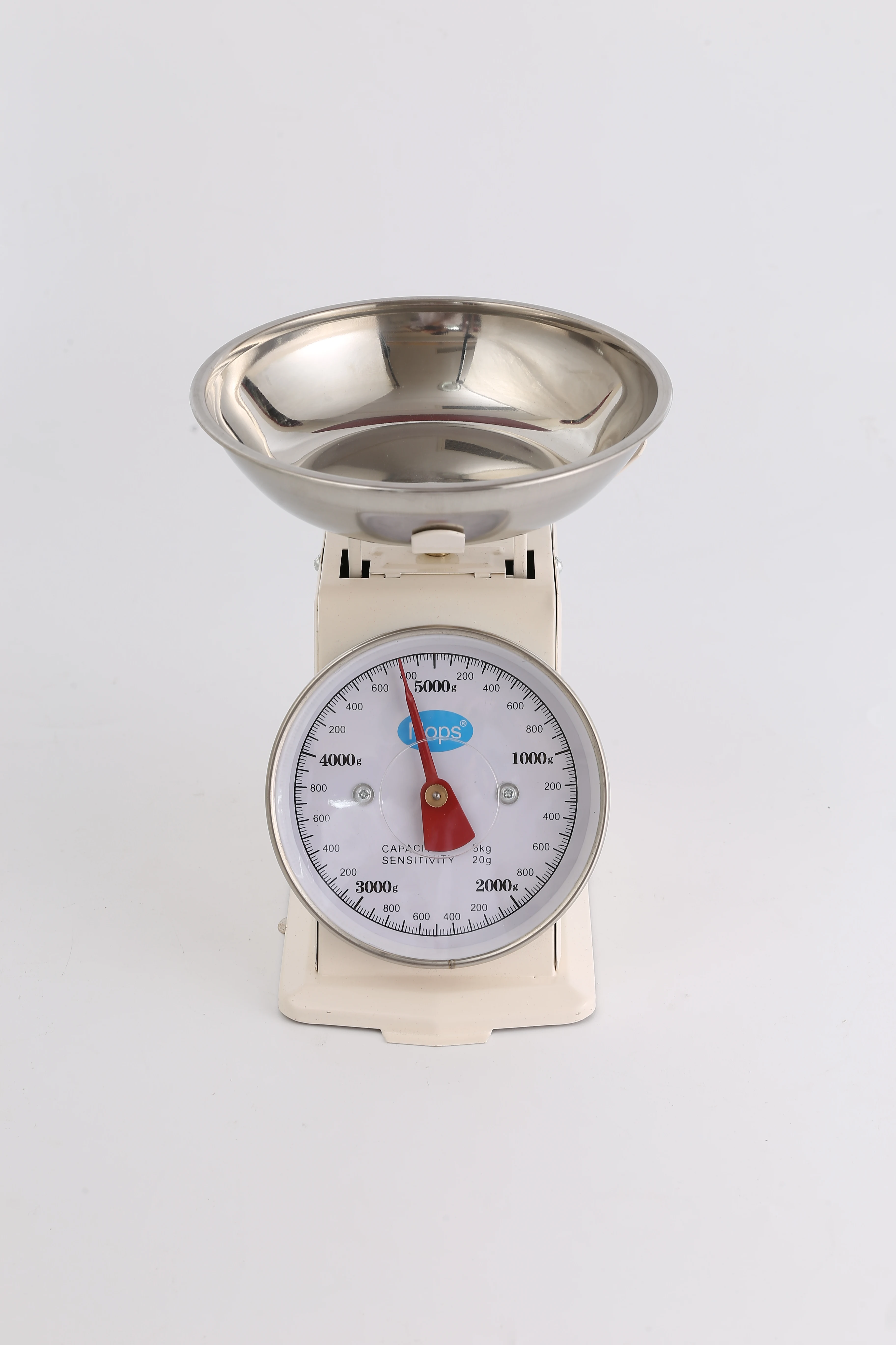Europe Good Price Kitchen Use Weighing Food Fruit No Battery Mechanical Scale Spring Food Kitchen Weight Scale