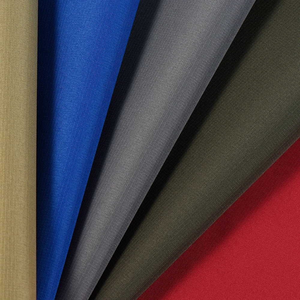 Factory Custom  Color recycled 300d 100% Polyester Pvc Coated Ripstop Oxford Fabric by the Yard