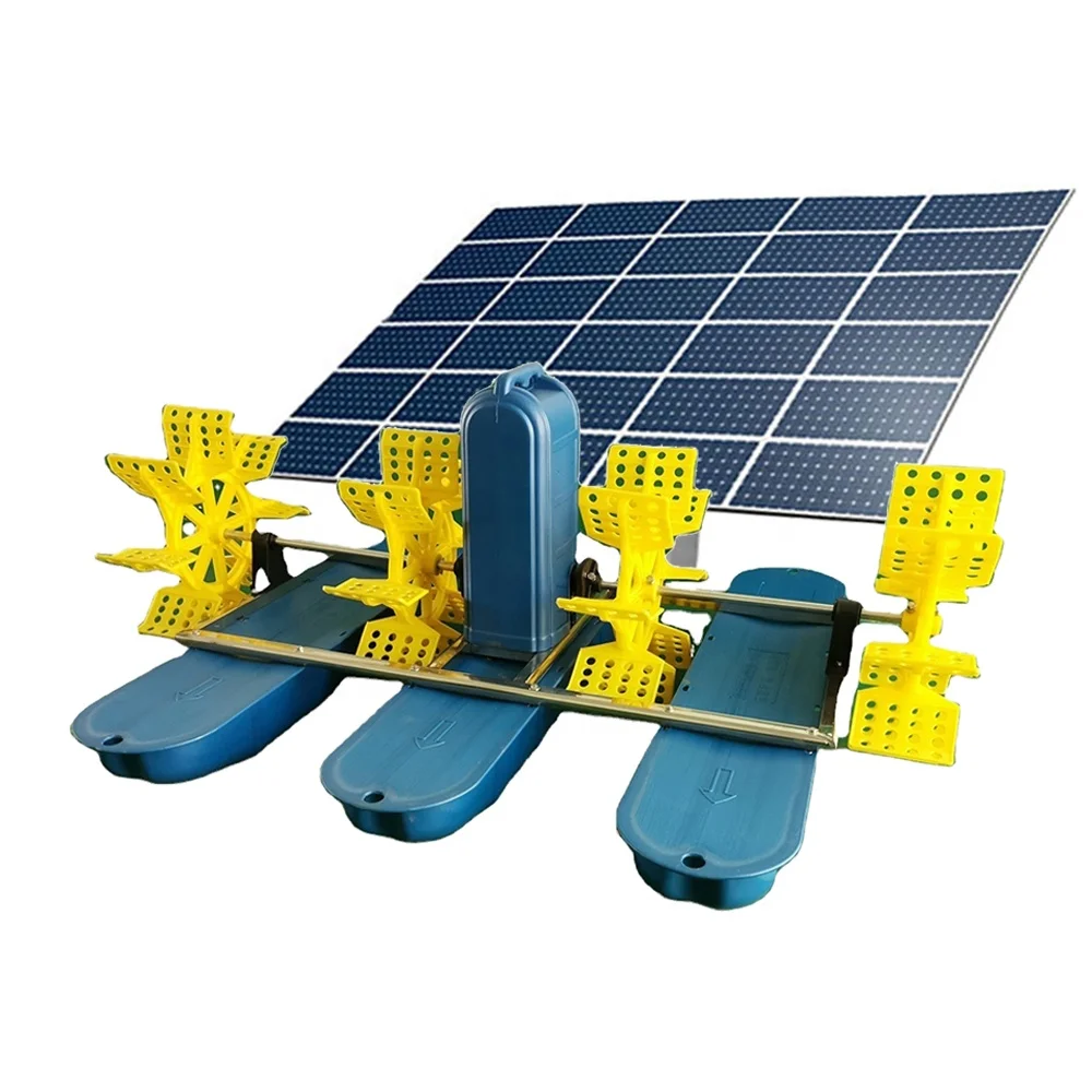 1.5Kw 380V Variable Frequency Oxygen Increasing Paddle Wheel Aerator For Shrimp Aquaculture Equipment