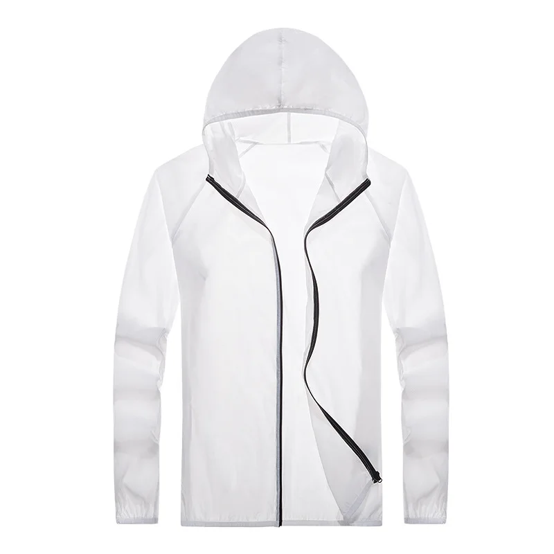 New Outdoor Skin Protection Sunscreen Ultra Thin Breathable Anti Ultraviolet Sunscreen Clothes Windbreaker Rash Guard
