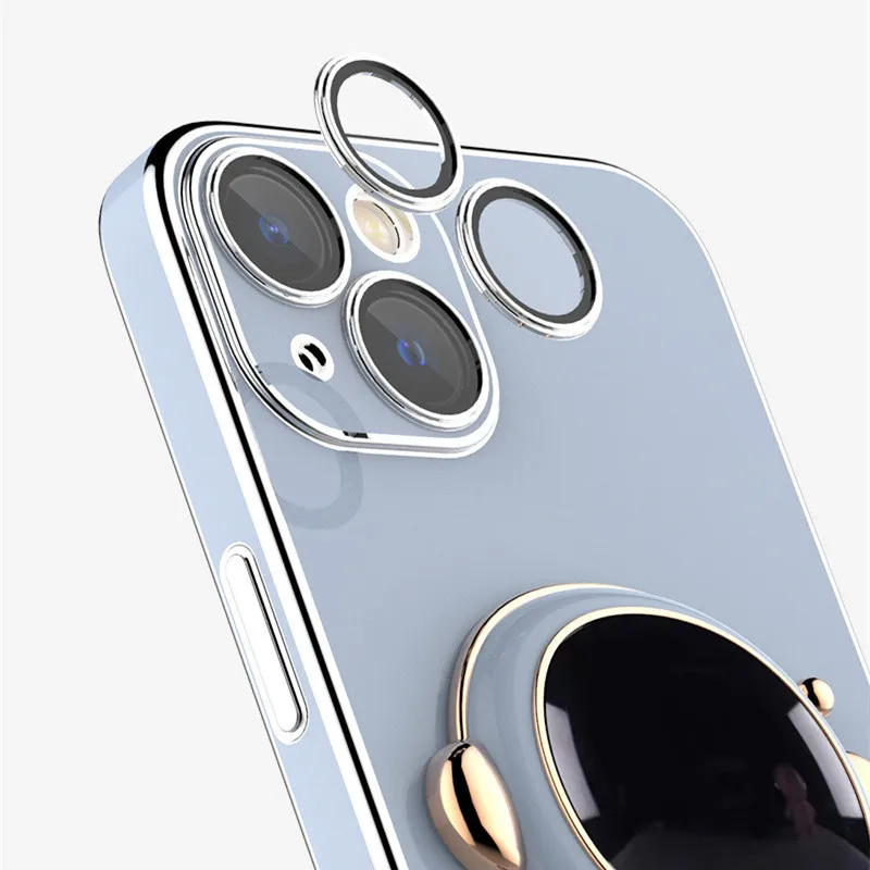 for iphone 13 pro max shockproof color mobile case,Astronaut case with stand for iphone