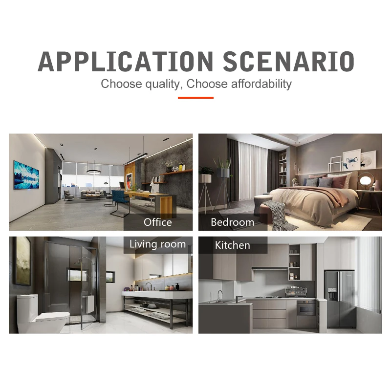 Angega VF-AV-6/8/10/12 inch Semi-Metal Square Exhaust fan Wall mounted Bathroom Kitchen Ventilation Fan With Removavble Grill