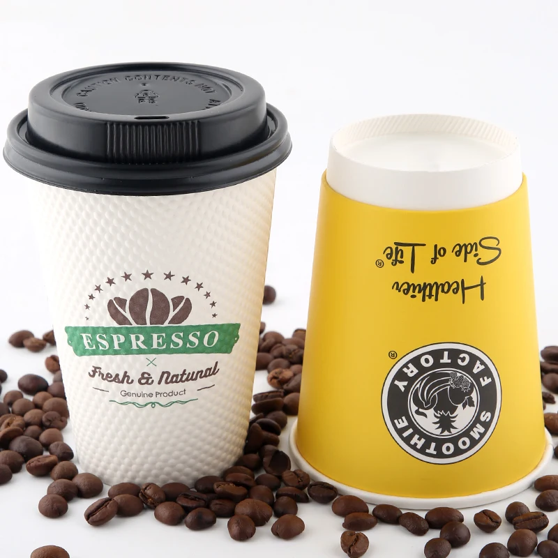 paper cups production equipment double wall wholesale single wall disposable with lid and sleeve tea coffee for cold drink