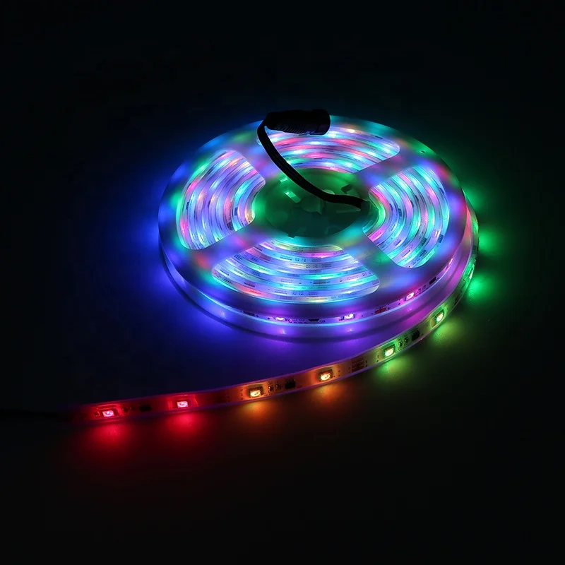 24V Solar USB LM301H Adressable Outdoor Aluminium Profile Led Strip Light For Car Rgb Light