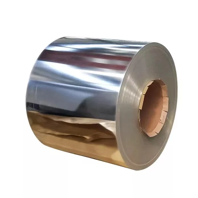 Manufacturer SPTE Electrolytic Tin Coil From China Electrolytic ETP Tinplate for Lubricant Tins