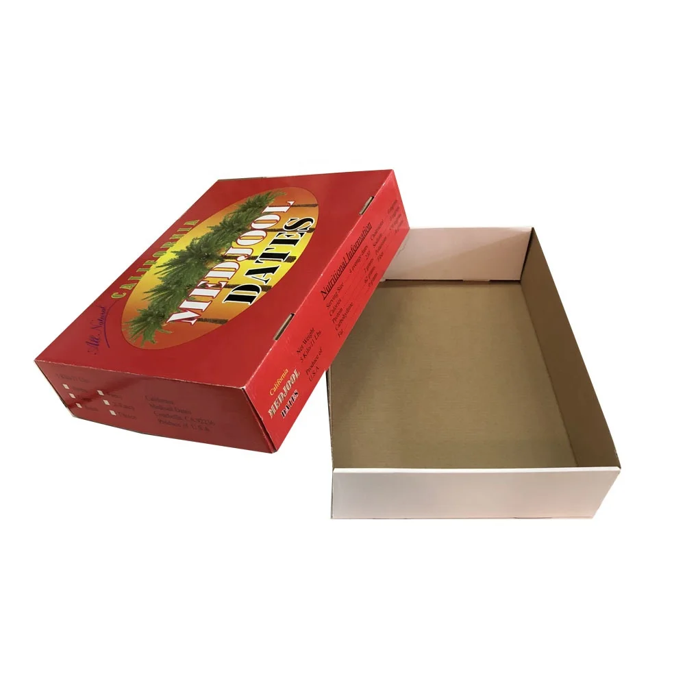 Fruit box packaging customized corrugated carton fruit tray