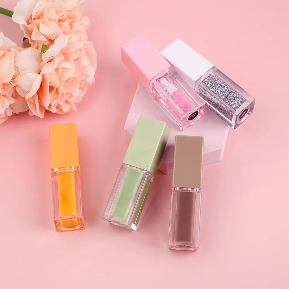 Hot Sale Bulk Lip Gloss Plumping Oil Private Label Custom Your Logo Lipgloss Fruity Taste Vegan Plumping Lip Gloss