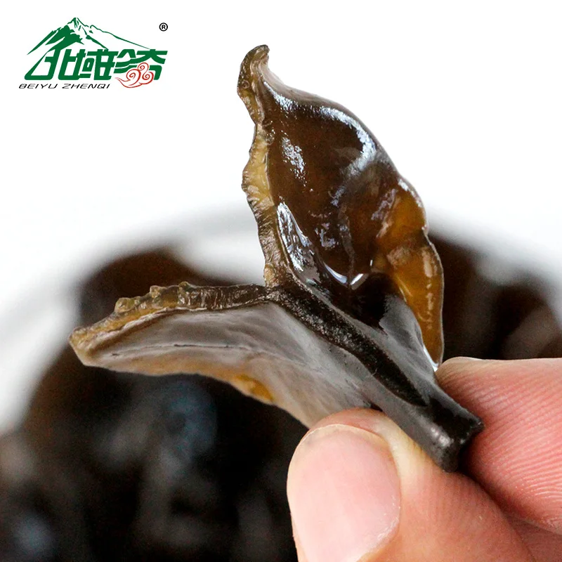 Китайский Дикий высококачественный сушеный черный гриб оптовая продажа популярный процесс безкорневой и мягкий