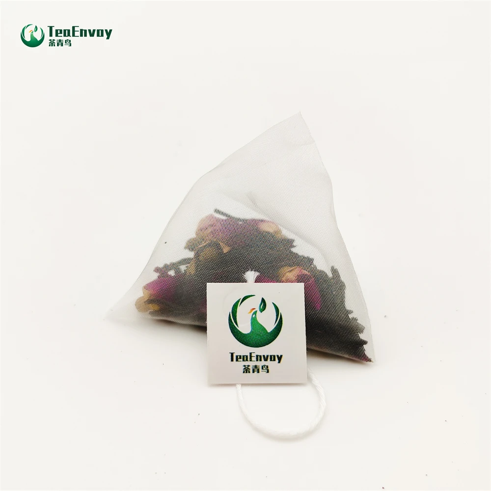 Food and beverage flavor instant honey ginger tea powder bags box honey ginger tea