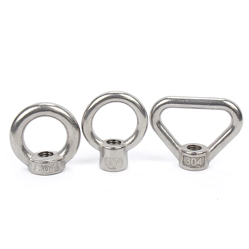 DIN582 rigging hardware rings nut 304, 316 stainless steel anchor eye bolt