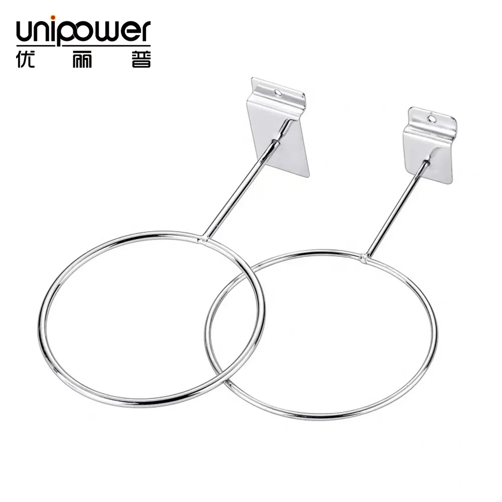 Portable Slatwall Storage Solution Wall Mounted Ball Racks Basketball Butler Holders