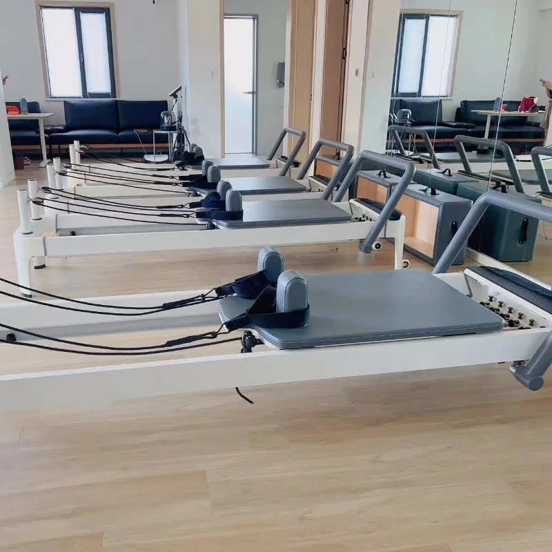 Aluminum Price Bed Pilates Reformer Equipment Machine Fold Reformer Pilates Sliding Bed Sale Aluminium Alloy Pilates Reformer