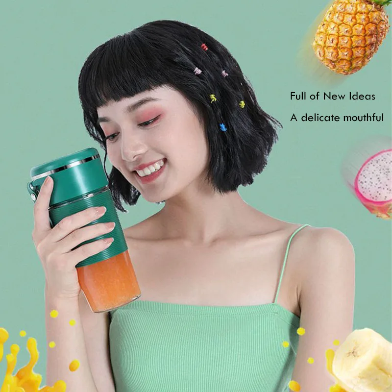 Top-ranking OEM Juicer Blender USB Electric Fresh Multifunctional Juice Juicer Charge Mixer Extractor Machine Juicers Blender