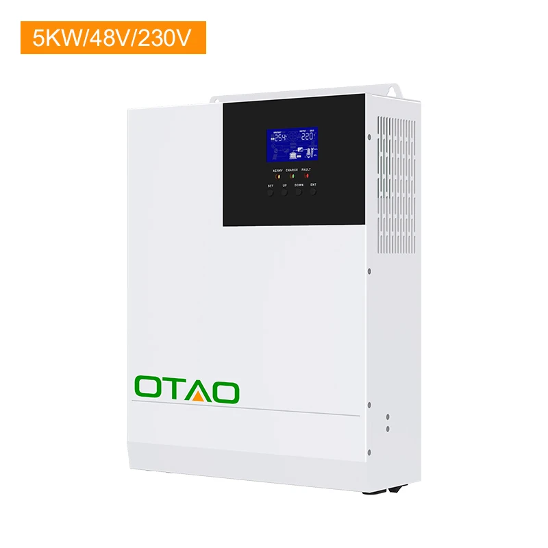 OTAO Off grid Solar Inverter 48V 5000W 80A Pure Sine Wave Invertor With MPPT Charge Controller Wechselrichter Hybrid Inversor