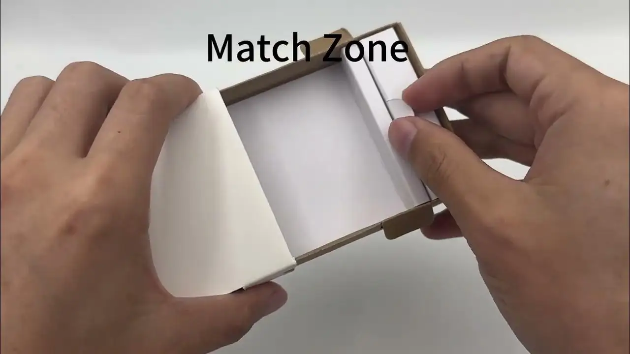 Cheap Pre Child Resistant ChildProof Roll CR Cone Pure White Drawer Packaging Paper Box with Match Zone