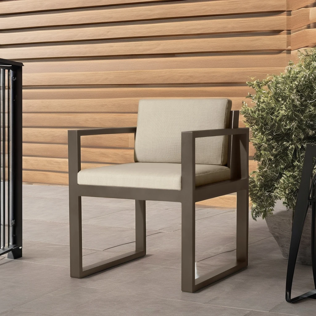 Modern Luxury 12-Seater Garden Aluminium Outdoor Patio Furniture Set Dining Table Dining Chair Set For Park Outdoor Villa Garden
